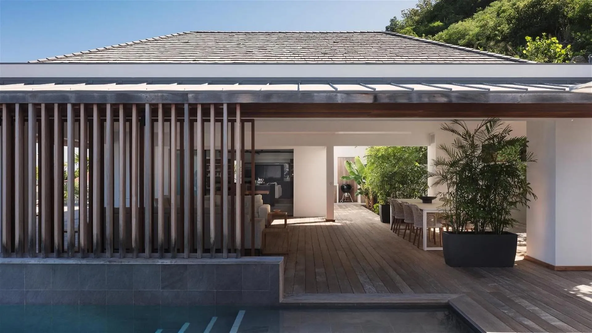 Chic Villa Located In The Caribbean Sunshine Gustavia