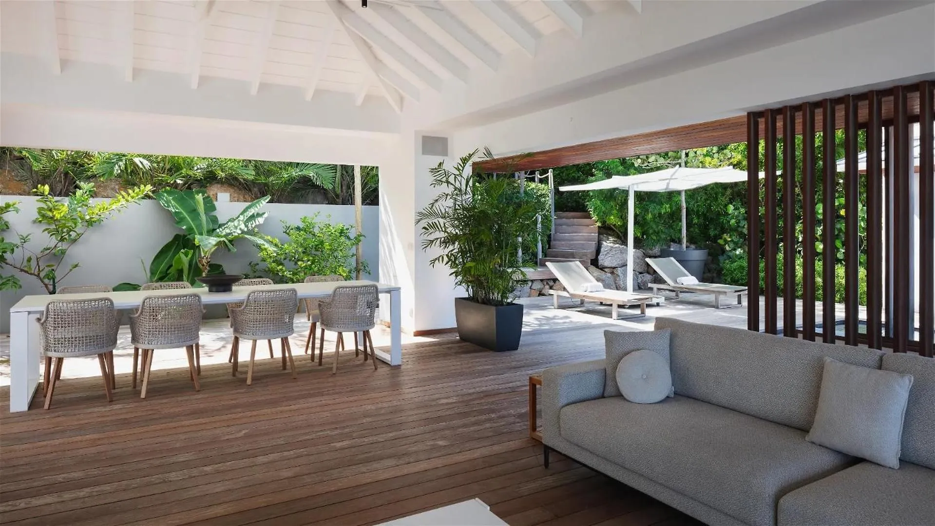 Chic Villa Located In The Caribbean Sunshine Gustavia